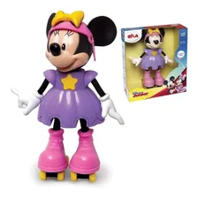 Boneca Minnie Patinadora Fala Frases - Elka Foto  mini 1