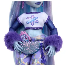 Boneca Monster High, Abbey Bominable Yeti Com Pet Mammoth Foto mini  3