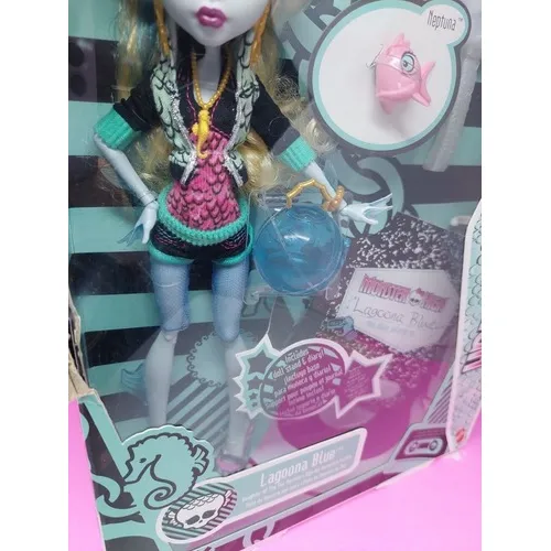 Boneca Monster High Lagoona Blue Creeproductions Lacrada Foto 1