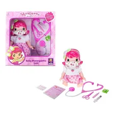 Boneca Moranguinho Dod贸i Com Mascara E Acess贸rios Faz Xixi Foto mini 3