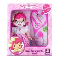 Boneca Moranguinho Dod贸i Com Mascara E Acess贸rios Faz Xixi Foto mini 1