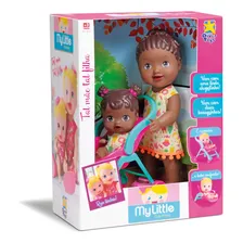 Boneca My Little Colection Tal Mãe Tal Filha Negra Divertoys Foto mini 1
