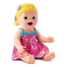 Boneca My Little Collection Primeira Papinha Loira Divertoys Foto mini 1