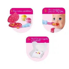 Boneca My Little Come E Faz Caquinha Divertoys 8021 Foto mini 3