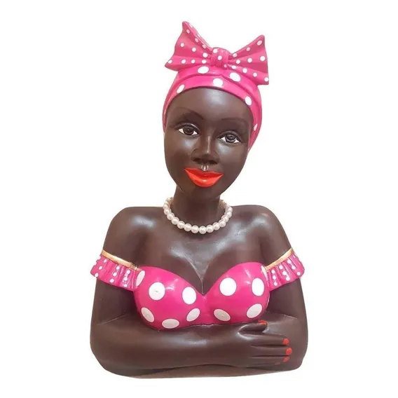 Boneca Namoradeira Grande Com Laço No Cabelo - Rosa Foto 1