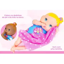 Boneca Neném Nanando Alive Loira - Super Toys Foto mini 2
