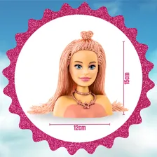 Boneca Pupee Barbie Salmão Mattel 1217 Foto mini  3