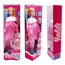 Boneca Real Gravida Família Mãe Bebê Boneca Gestante Foto  mini 1