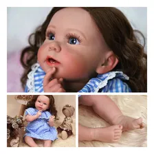 Boneca Reborn Corpo De Silicone New Happy Realista Reborn Foto mini 3