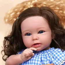 Boneca Reborn Corpo De Silicone New Happy Realista Reborn Foto mini 4