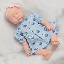 Boneca Reborn Lívia Princesa 42cm Vestido Kit Acessórios Foto mini  2