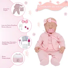 Boneca Reborn Realista 100% Silicone Cegonha Reborn Dolls Fábrica Foto mini 4