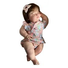 Boneca Reborn Realista Com Cabelo Bebe Kit Joseph Foto mini 1
