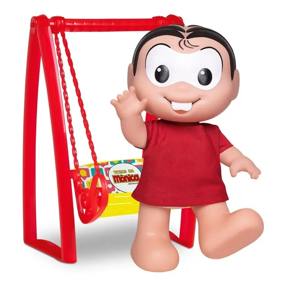 Boneca Turma Da Mônica Com Balanço Brinquedo Foto 1