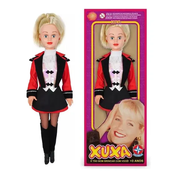 Boneca Xuxa 56cm Edição Especial Anos 90 - Estrela Foto 1