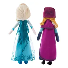 Bonecas Anna E Elsa Frozen Pelúcia 40 Cm Natal Aniversário Foto mini  2