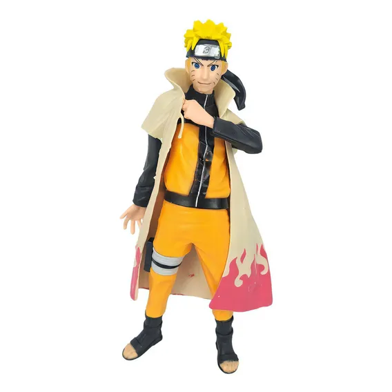 Boneco Action Figure Naruto Uzumaki Hokage Decoração Geek Foto 1