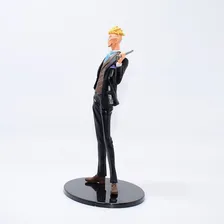 Boneco Action Figure One Piece Luffy Zoro Sanji Ace C/ Base Foto mini 2