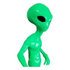 Boneco AlienÃgena Et Extraterrestre Alien Verde 3d 25cm Foto mini 4