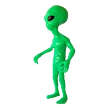 Boneco AlienÃgena Et Extraterrestre Alien Verde 3d 25cm Foto mini 2