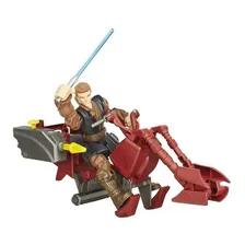 Boneco Anakin Skywalker E Jedi Speeder Star Wars Hero B3833 Foto mini 2