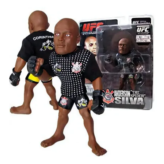 Boneco Anderson Silva The Spider Corinthians Ufc Foto 1