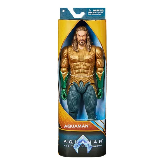 Boneco Aquaman De 30cm - Filme Aquaman 2 Foto 1