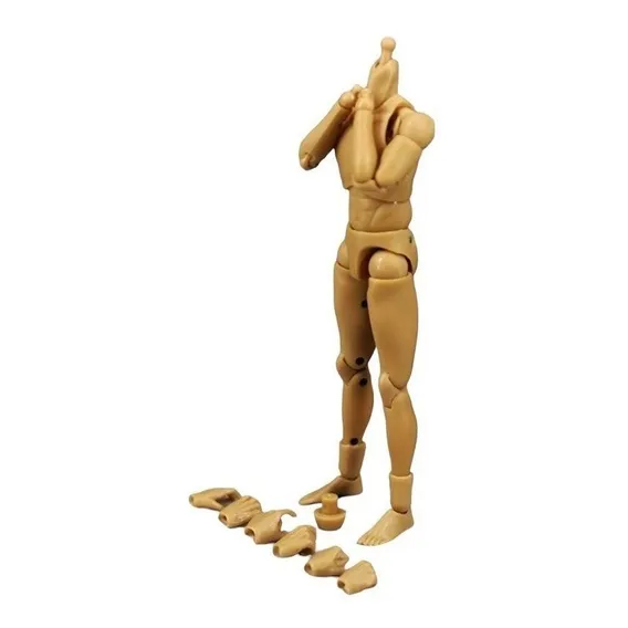 Boneco Articulado Corpo 1:12 Body Kun Chan Anime Foto 1