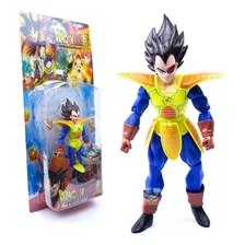 Boneco Articulado Dragon Ball Vegeta Scouter Color Foto mini 1
