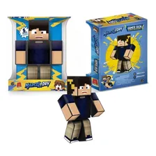 Boneco Articulado Marcelodrv Minecraft Algazarra - 35cm Foto mini 1