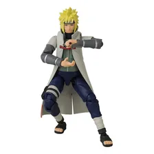 Boneco Articulado Minato Namikaze Naruto Bandai Original Foto mini  3