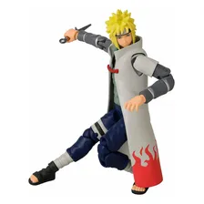 Boneco Articulado Minato Namikaze Naruto Bandai Original Foto  mini 1
