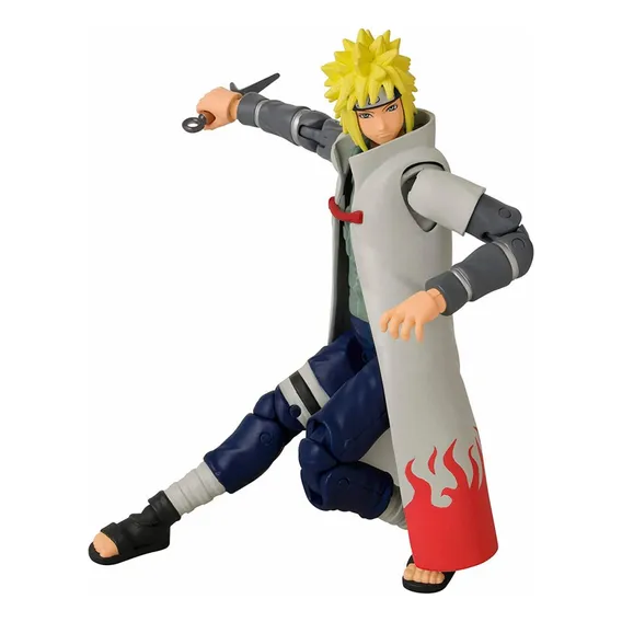 Boneco Articulado Minato Namikaze Naruto Bandai Original Foto 1