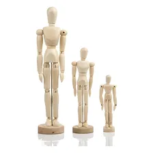 Boneco Articulado Motion Manequim Decoraçao Moda Arte Mangá Foto mini 4