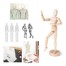 Boneco Articulado Motion Manequim Decoraçao Moda Arte Mangá Foto  mini 1