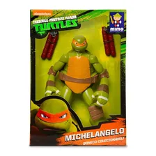 Boneco Articulado Tartarugas Ninjas Michelangelo Mimo 701 Foto mini  2