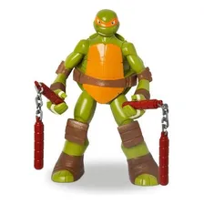 Boneco Articulado Tartarugas Ninjas Michelangelo Mimo 701 Foto  mini 1
