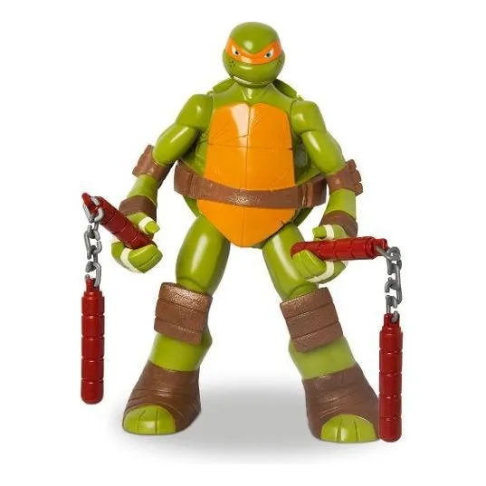 Boneco Articulado Tartarugas Ninjas Michelangelo Mimo 701 Foto 1