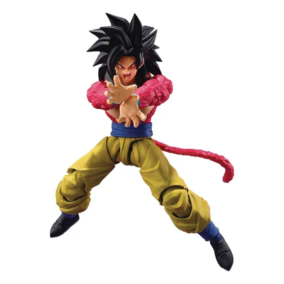 Boneco Bandai Sh Figuarts Dragon Ball Git Goku Super Saiyan 4 Foto 1