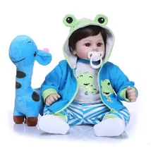 Boneco Bebe Reborn Menino Corpo De Silicone Foto  mini 1