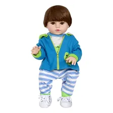 Boneco Bebê Reborn Sapinho 52cm Cegonha Reborn Dolls Foto  mini 1