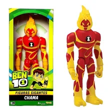 Boneco Ben 10 Figuras Gigantes Chama 1753 - Sunny Foto mini 3