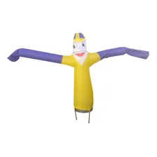 Boneco Biruta Med. 1,80m - Refil Cor Amarelo c/ azul Foto mini 1