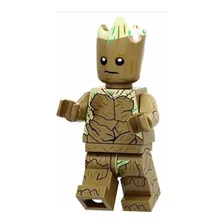 Boneco Blocos De Montar Groot Adolescente Guardiões Galáxia Foto mini 1