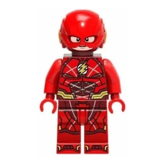 Boneco Blocos De Montar The Flash Série Dc Foto 1