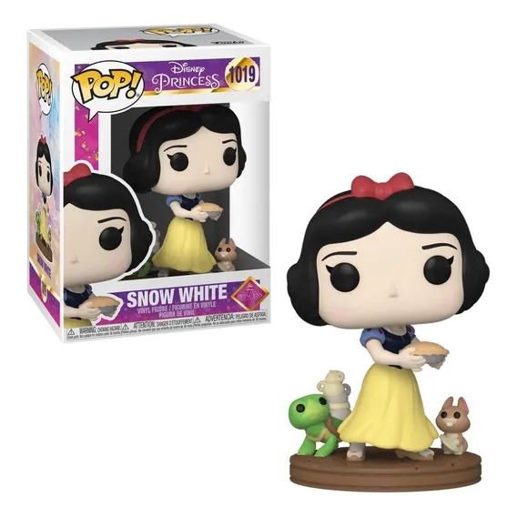 Boneco Branca de Neve Disney Princesas 1019 Funko Pop! Foto 1