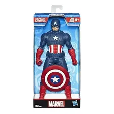 Boneco Capitão America 25cm Marvel Vingadores - Hasbro E5556 Foto  mini 1