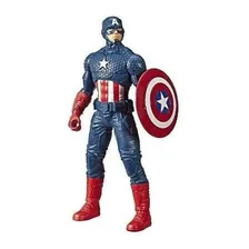 Boneco Capitão America 25cm Marvel Vingadores - Hasbro E5556 Foto mini  2