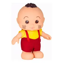 Boneco Cascão Iti Malia Turma Da Mônica 24cm Pequeno Fofinho Texfine Foto  mini 1