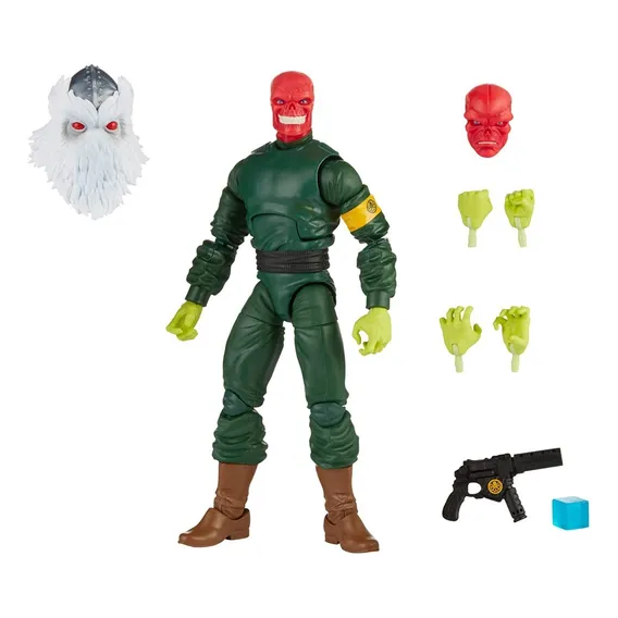 Boneco Caveira Vermelha Marvel Legends Figura 15cm Hasbro Foto 1